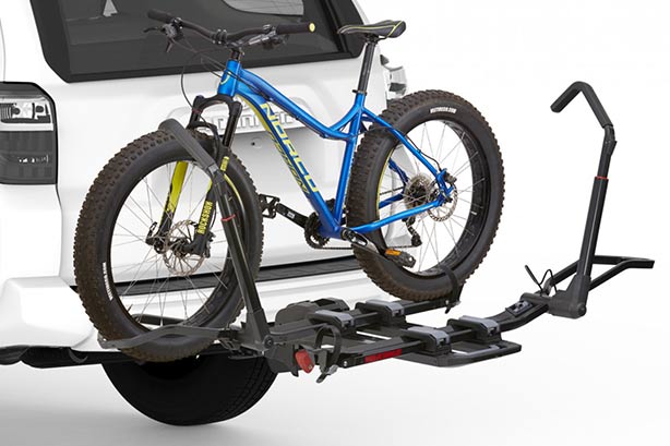 vertical hanging bike rack hitch