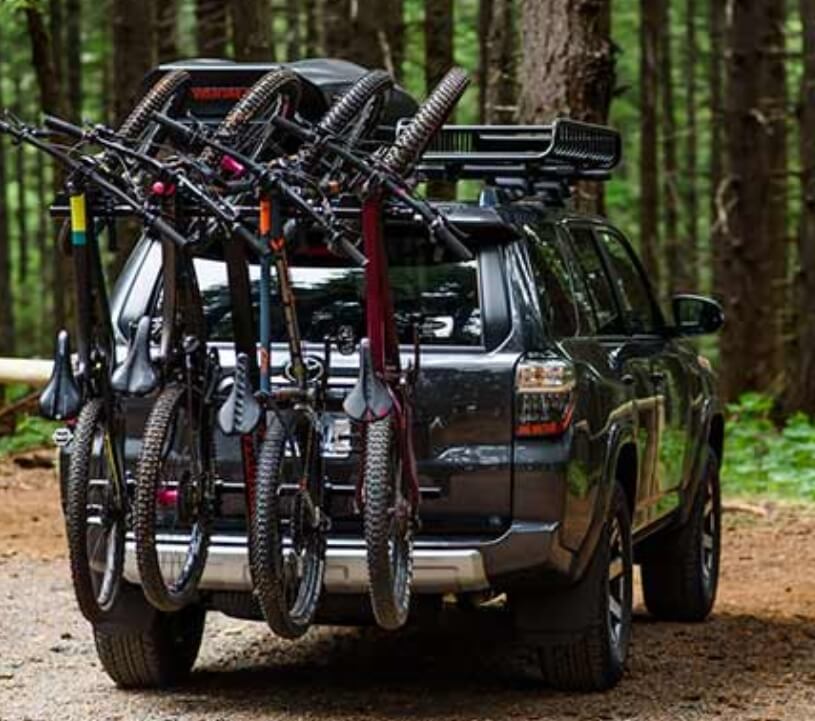 Thule vertical bike racks